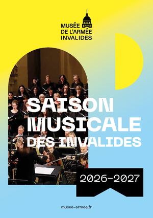 Brochure Saison musicale des Invalides 2026-2027
