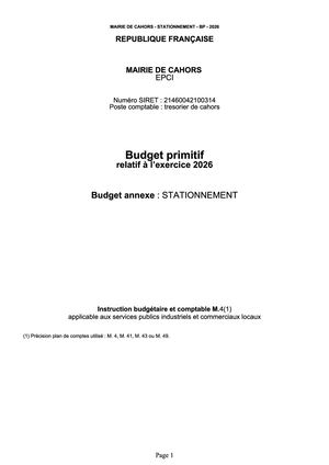 Bp 2026 Stationnement