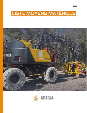 SFERIS- Liste Moyens Matériels 2026