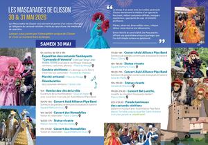 Programme Mascarades 2026
