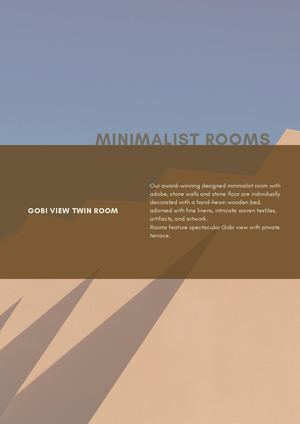 Minimalist Twin Room