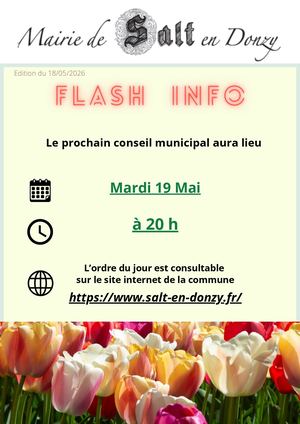 Flash Info 18052026
