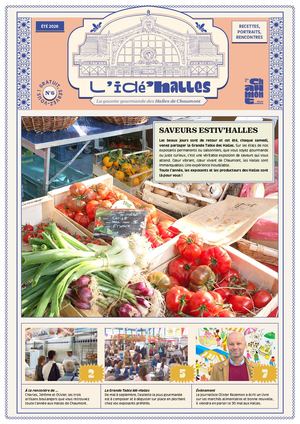 L'idé'halles - Gazette gourmandes des Halles de Chaumont - n°6 - printemps été 2026