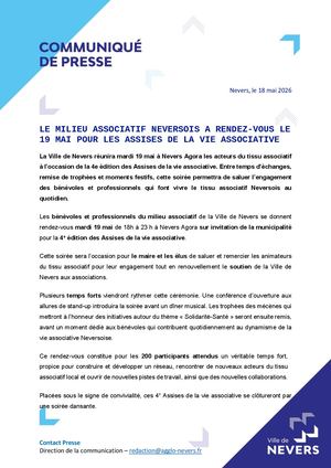 VDN CP La 4e édition des assises de la vie associative
