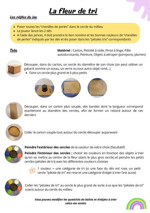 Tuto La Fleur De Tri
