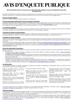 Avis D'enquête Publique