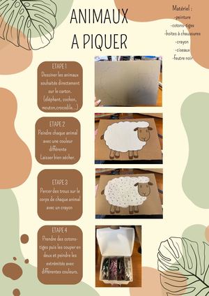 Tuto Les Animaux A Piquer