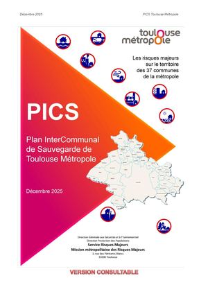 Plan intercommunal de sauvegarde de Toulouse Métropole