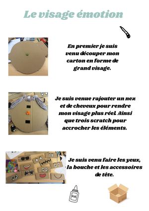 Tuto Le Visage Emotion