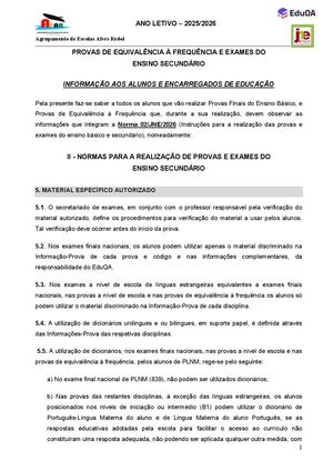 Resumo Norma2 JNE Ensino Secundário