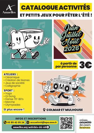 Agenda Activite Mulhouse Colmar Ete 2026
