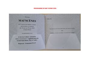 Mai Scene Programme