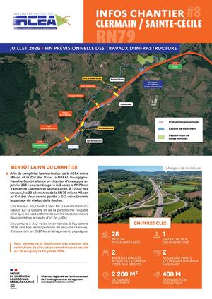 Info Chantier#8 Clermain Sainte Cécile