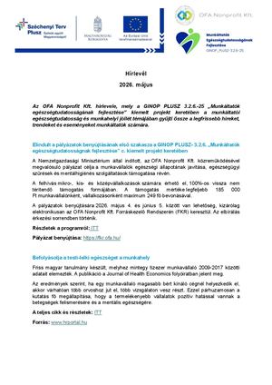 Ofa 326 Hírlevél 2026 1 Sz