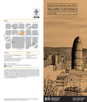 Tallers Estiu'26 Cc Ateneu Fort Pienc