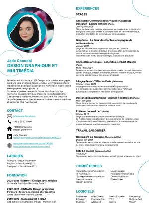 CV 2026 Jade Caoudal