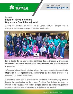 Partes de Prensa - 18/05/2026