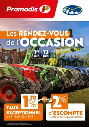 Rendez-vous de l'occasion - juin 2026
