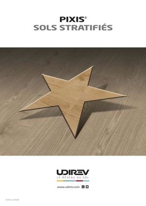 Brochure sols stratifiés PIXIS Udirev - mai 2026