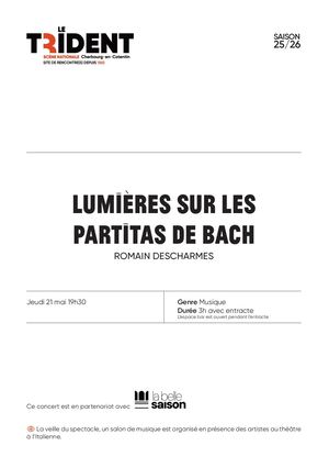 Lumières Sur Les Partitas De Bach
