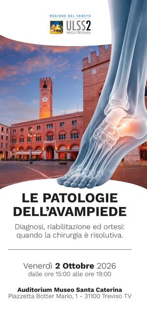Flyer Convegno Piede Diabetico - Treviso ottobre 2026