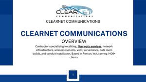 Clearnet Communications – Trusted Fiber & Network Experts