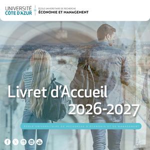 Livret D'accueil 2026-2027