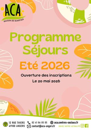 Plaquette éTé 2026