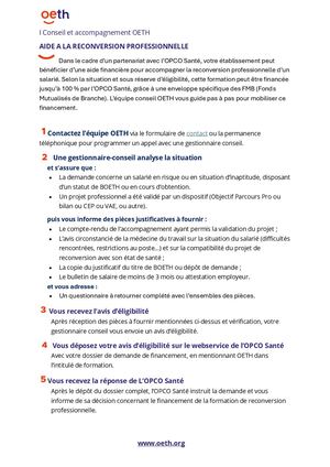Mobiliser Une Aide à La Reconversion Professionnelle