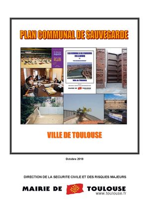 Plan communal de sauvegarde de Toulouse