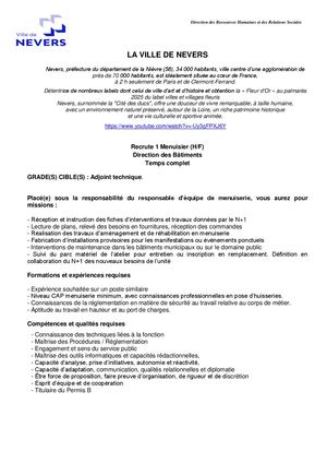 Menuisier