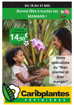 Catalogue Fêtes des Mères Caribplantes 2026