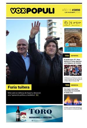 Tapa Vox Lunes 18 05 2026