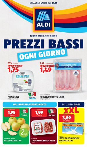Aldi Offerte Da Lunedi 25 Maggio