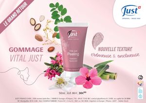 Cliente A6 Teasing Gommage Vital Just 2026