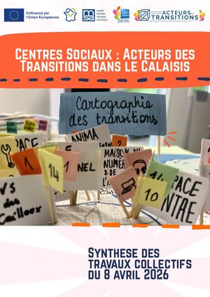Livret Synthèse Travaux Collectifs CSAT Calaisis
