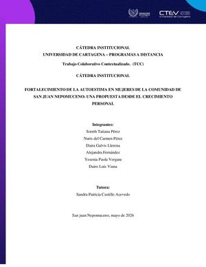 Trabajo Crecimiento Personal Cipa