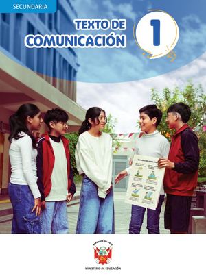 Texto Escolar 2026 1° Secundaria Comunicación