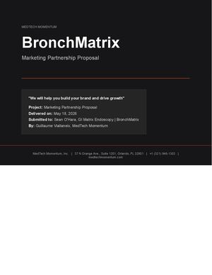 Bronch Matrix Proposal Mtm May2026