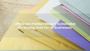 Jiffy Green Padded Mailers: Sustainable Packaging Sizes For UK Businesses