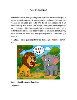 EL LEÓN GROSERO