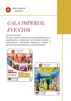 Gala Imperial Eventos