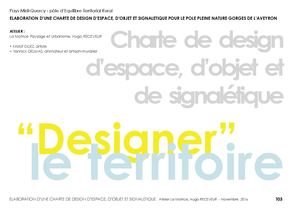 Hugo Designs Rapport Charte Design Gorges Riviere Aveyron