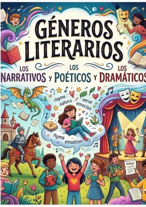 ÁLbun De Español Géneros Literarios