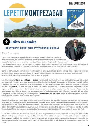 Le Petit Montpezagau Mai Juin