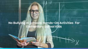 No Bullying In Schools: Hands-On Activities For Elementary School Kids
