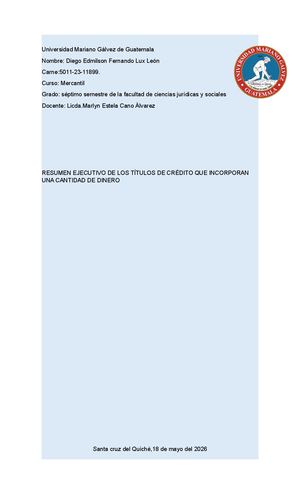 Titulos De Credito