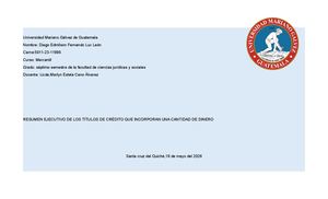 Titulos De Credito 2
