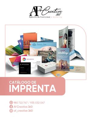Catálogo De Imprenta Af Creative 360