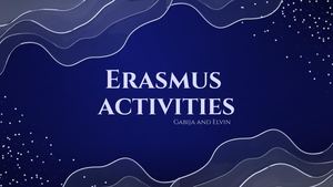 Erasmus Presentation
